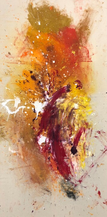绘画,  48x24 in 