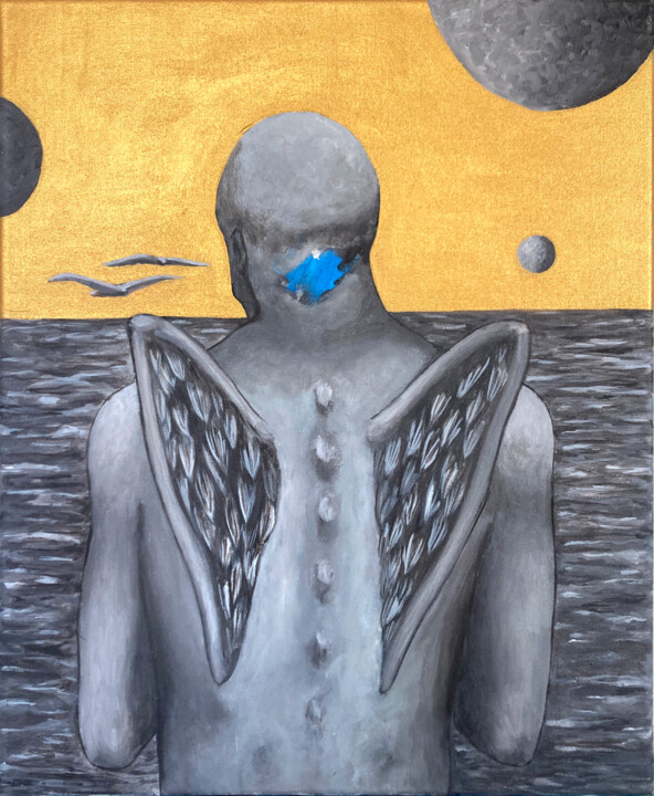 绘画,  18.1x15 in 