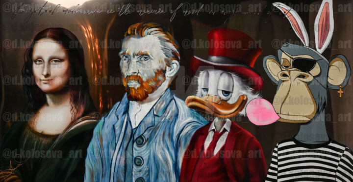 ART 绘画, 37x70.9 in