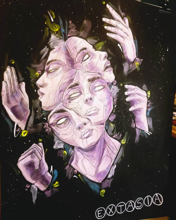 绘画,  27.6x19.7 in 