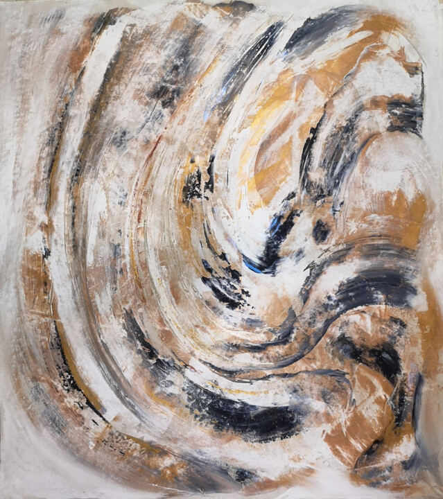 Peinture intitulée "Vanishing Reality" par Dmitri Matkovsky, Œuvre d'art originale, Acrylique