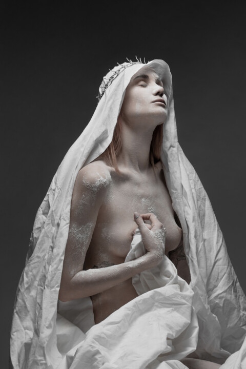 Art of the past. Sculpture 5 摄影, 33.1x23.6 in