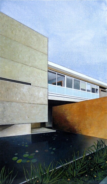 SCENE 62 Painting, 18.1x10.6 in