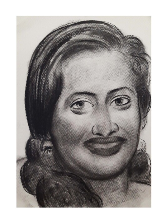 Portrait of my friend 绘画, 16x12 in