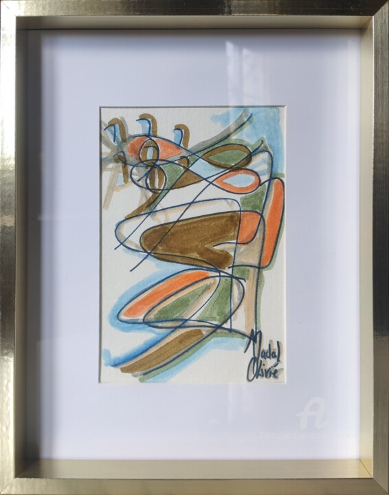 COLLECTION STREETART "FLUENCE n°1" 图画, 8.3x5.9 in