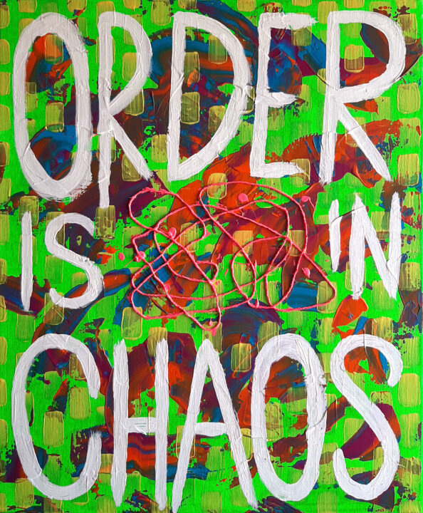 Order is in Chaos 绘画, 18.1x15 in