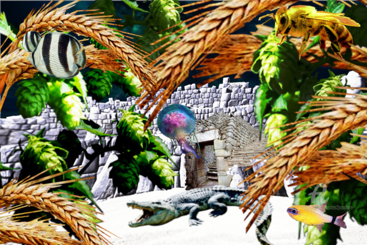 photo montage numerique 01 Digitale Kunst
