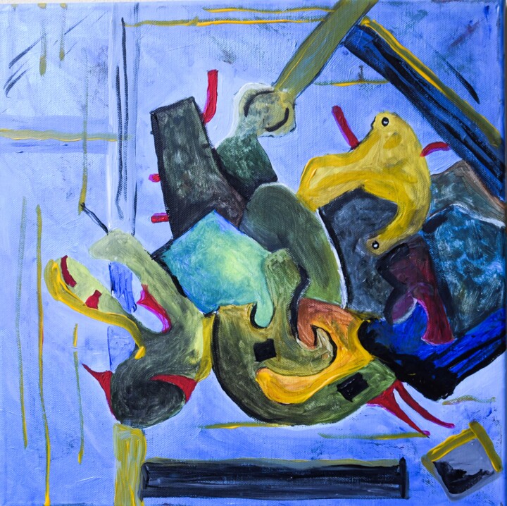 nucleo 绘画, 15.8x15.8 in