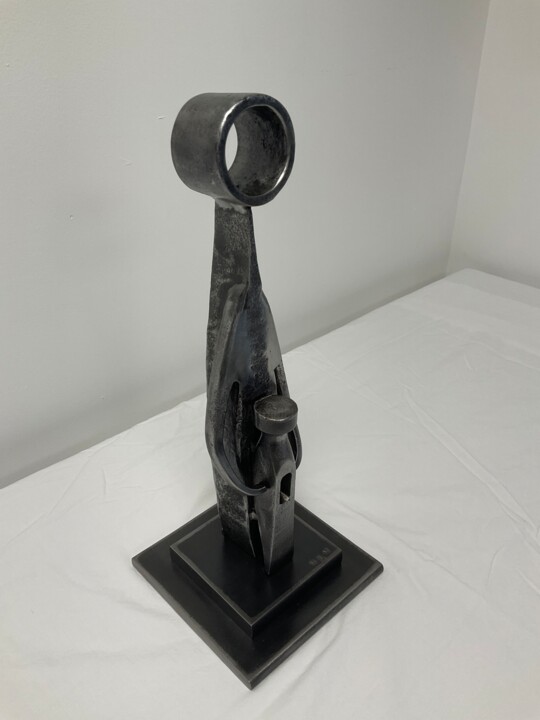 Le Parent et l'Enfant 雕塑, 9.8x5.9 in