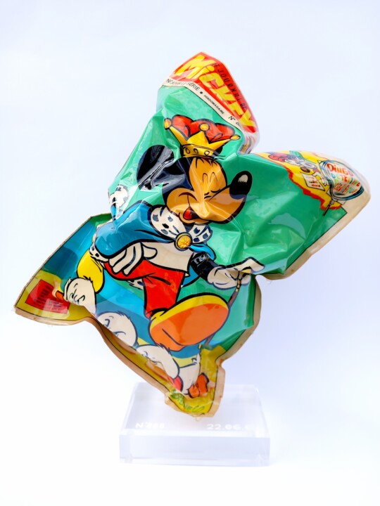 King Mickey n°888 雕塑, 12.2x12.2 in
