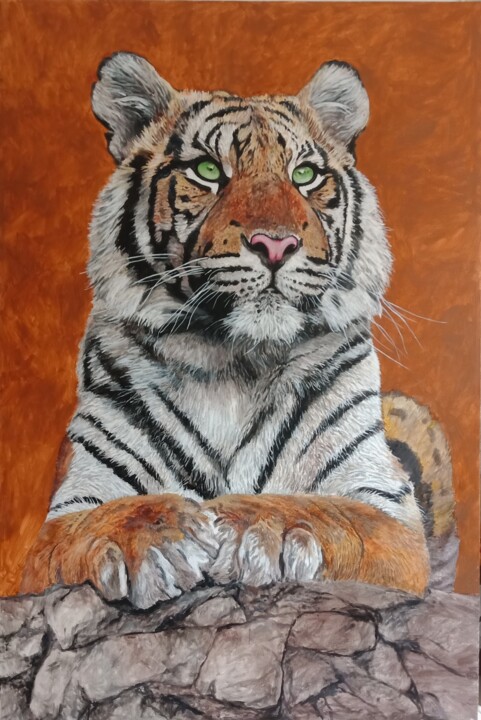 King of Jungle 1 绘画, 59.1x39.4 in