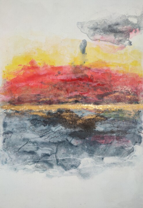 There, beyond the horizon 2 绘画, 27.6x19.7 in