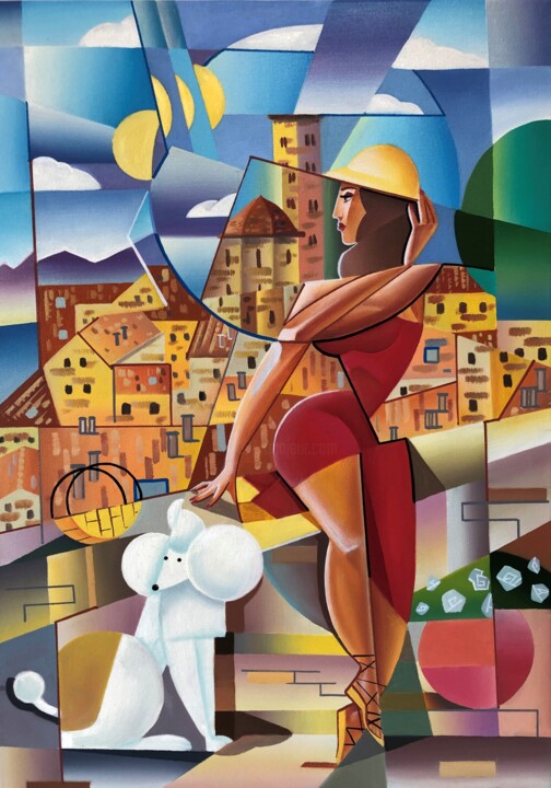 Volterra 绘画, 27.6x19.7 in