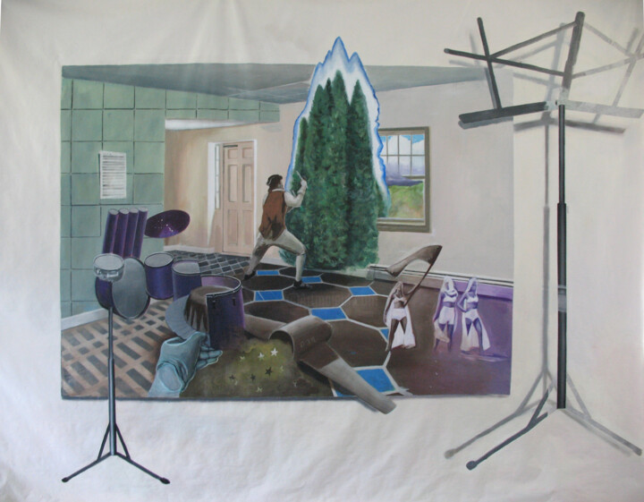 For want of a stand Pittura, 108x144 in