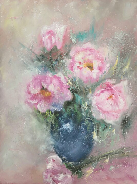 Le vase aux pivoines