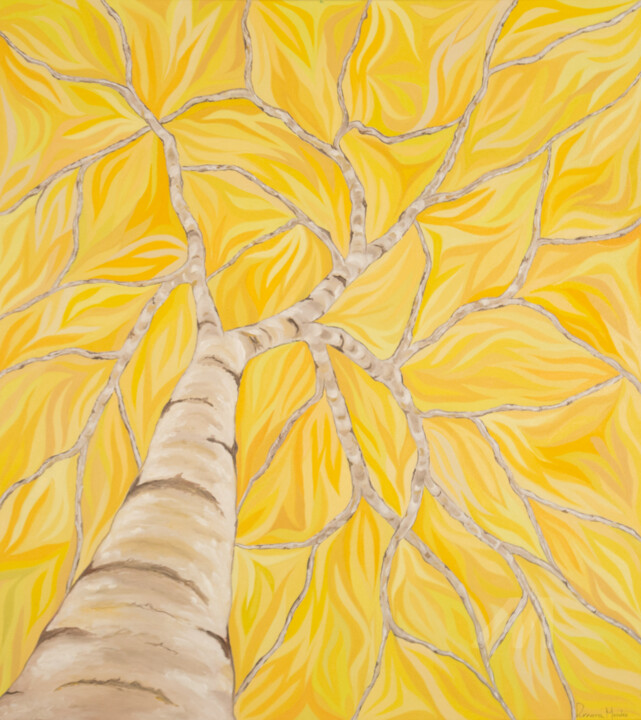 Quando o sol brilha mais 绘画, 39.4x35.4 in
