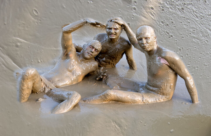 Bain de boue 摄影