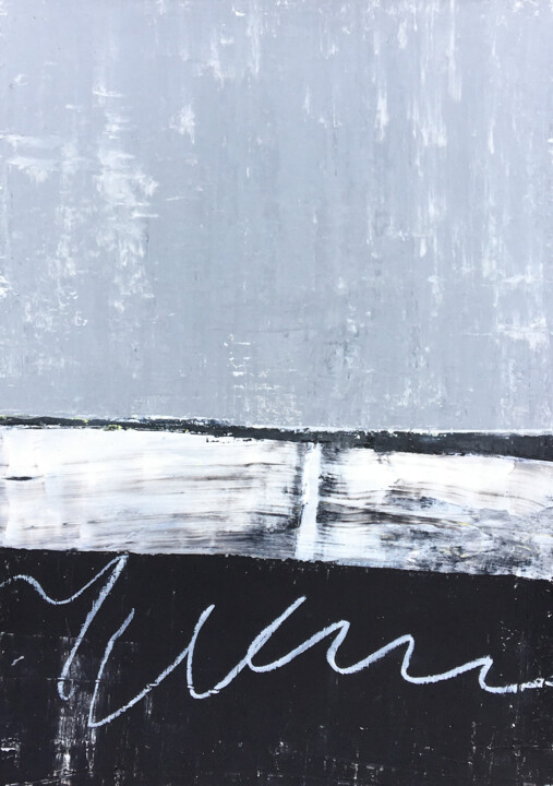 Peinture intitulée "Path of light throu…" par Snezhana Denis, Œuvre d'art originale, Acrylique
