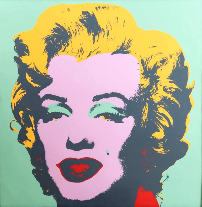 ANDY WARHOL Marilyn 11.23 印花与版画, 36x36 in