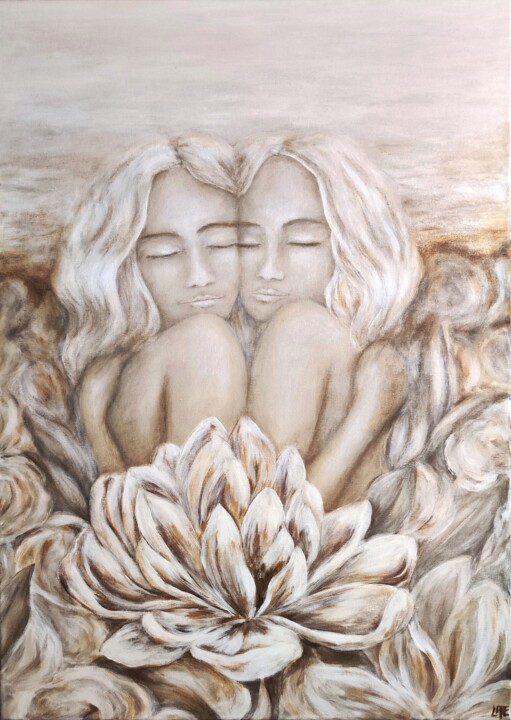 La tendresse 3 绘画, 27.6x19.7 in