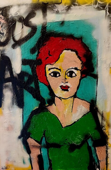 绘画,  39.4x28.7 in 