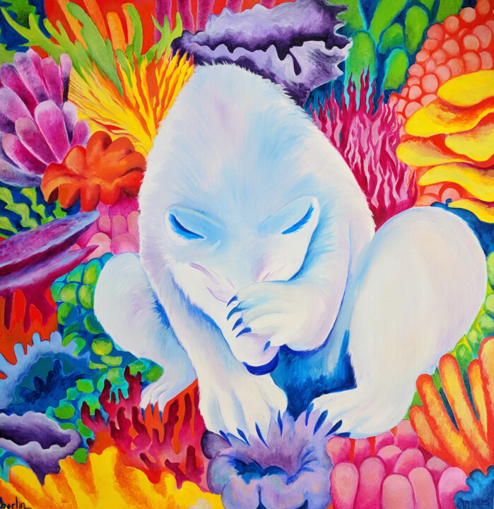 绘画,  36x36 in 