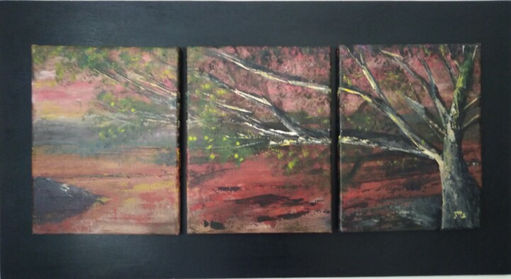chemin des douaniers Painting, 20.9x38.6 in