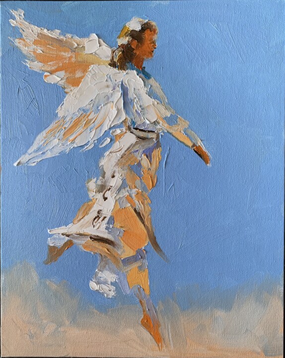 Angel. #7 绘画, 11.8x9.5 in