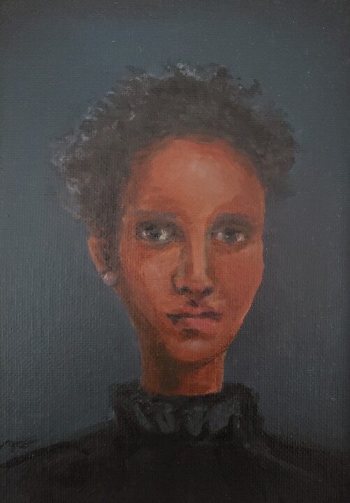 Tina 绘画, 7x5 in