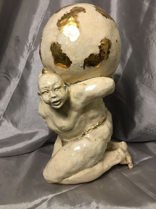 MONDE CERAMIQUE 雕塑, 10.6x5.9 in