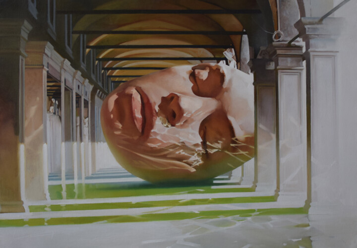 绘画,  27.6x39.4 in 