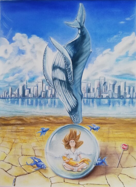 voie sans issue 图画, 27.6x19.7 in