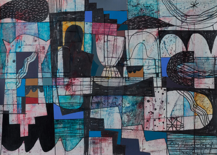 绘画,  19.7x27.6 in 