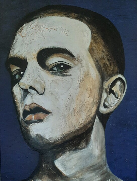 TIRESIAS 绘画, 39.4x28.7 in