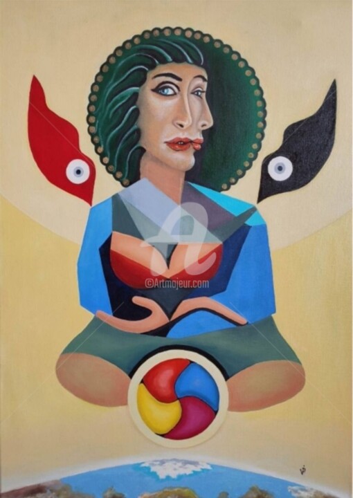 Gaia- goddess of the Earth Картина, 27,5x19,6 in