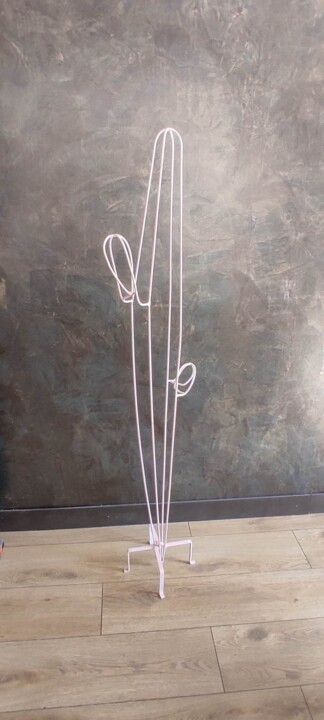 "Saguaro" Sculpture, 59.5x11.4 in