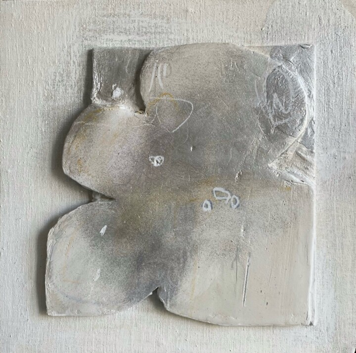Sculptural primitivism No1 绘画, 19.7x19.7 in