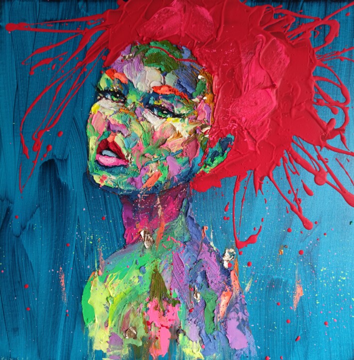 绘画,  23.6x23.6 in 