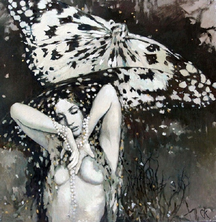 Painting titled "Soul wanderer" by Stanislav Krupp, Original Artwork, Oil
