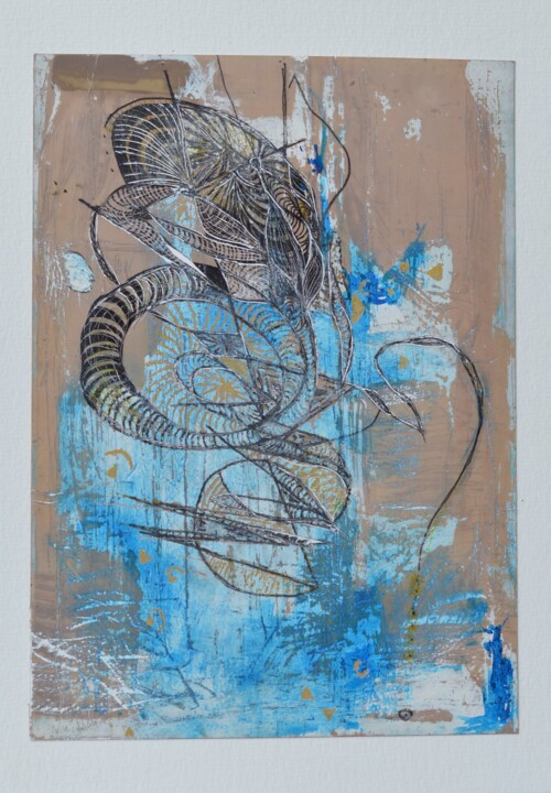 Die Sonne 图画, 8.3x5.8 in