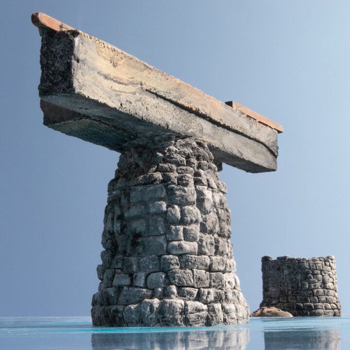 Broken bridge 26 摄影, 15.8x15.8 in