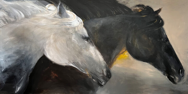 绘画,  39.4x78.7 in 