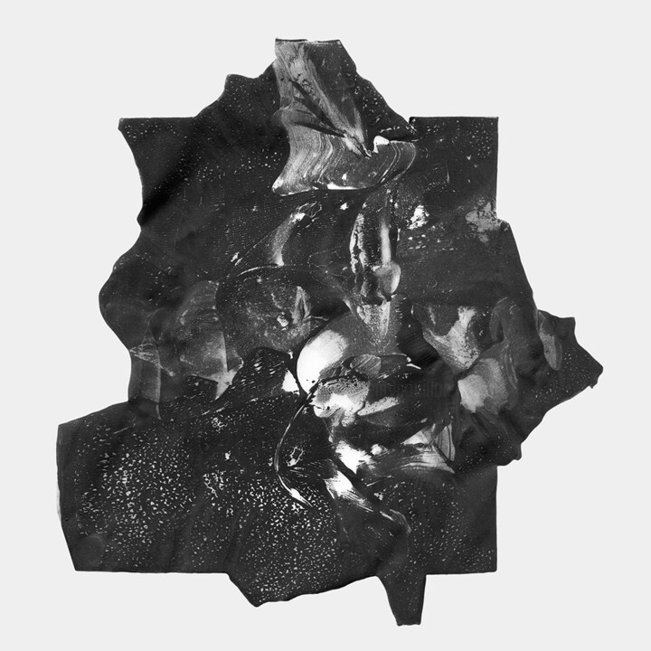 Digitale Kunst getiteld "les ombres (49)" door Henry Pouillon, Origineel Kunstwerk, 2D Digital Work
