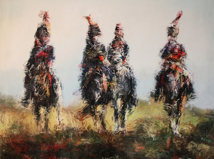 Kibontakozás 绘画, 23.6x31.5 in