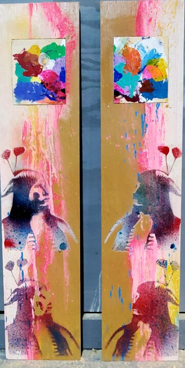 绘画,  33x16 in 