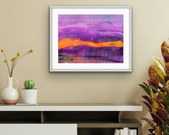 Work presented framed