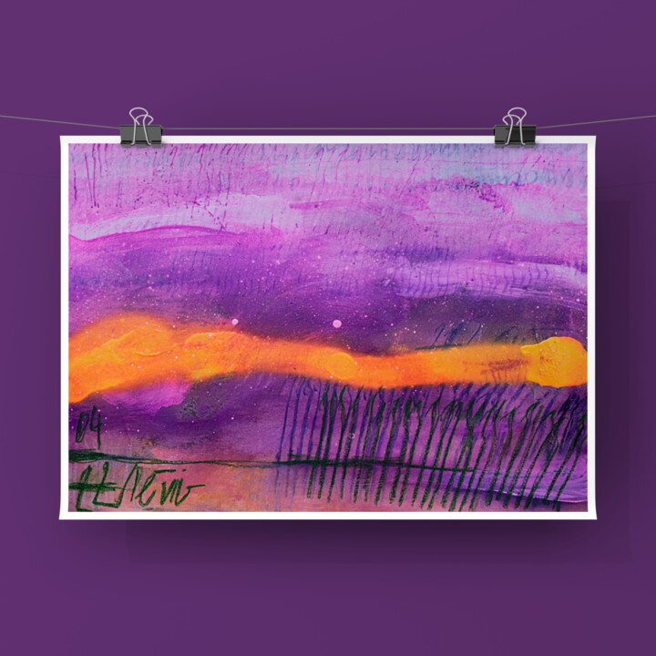 Work presented framed