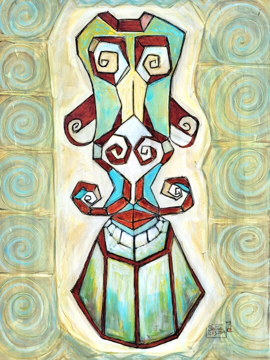 STATUA 绘画, 31.9x23.6 in