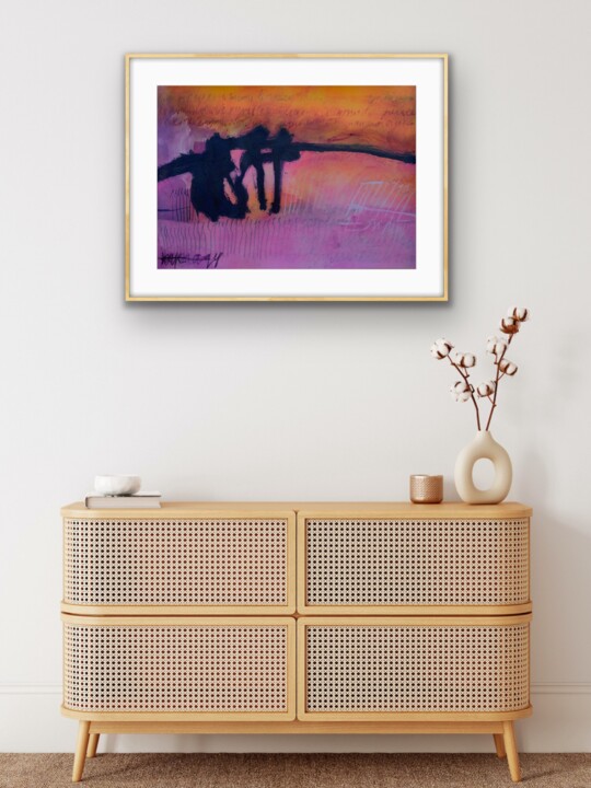 Work presented framed