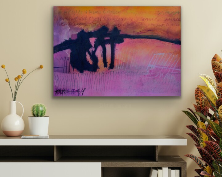 Work presented framed